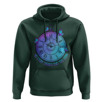Suicide Prevention Awareness Hoodie No Story Should End Too Soon Butterfly Clock - Wonder Print Shop