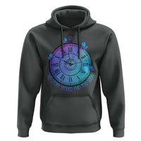Suicide Prevention Awareness Hoodie No Story Should End Too Soon Butterfly Clock - Wonder Print Shop