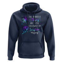 Suicide Prevention Awareness Hoodie The Darkest Storms Are Still Followed By Sunshine Keepgoing Semicolon - Wonder Print Shop
