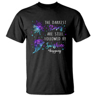 Suicide Prevention Awareness T Shirt The Darkest Storms Are Still Followed By Sunshine Keepgoing Semicolon - Wonder Print Shop