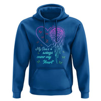 Suicide Prevention Awareness Hoodie My Son's Wings Cover My Heart Butterfly - Wonder Print Shop