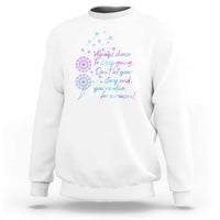 Suicide Prevention Awareness Sweatshirt Always Choose To Keep Going Don't Let Your Story End You're Alive For A Reason Semicolon - Wonder Print Shop