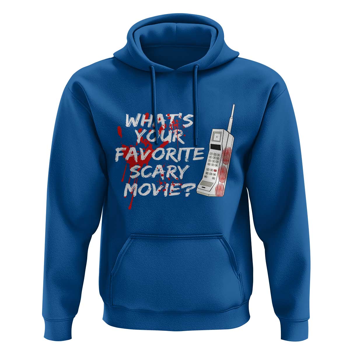 Funny Whats Your Favorite Scary Movie Hoodie Halloween Horror Film Lover - Wonder Print Shop