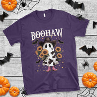 Funny Boohaw Halloween Western Cowboy Ghost T Shirt - Wonder Print Shop