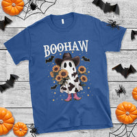 Funny Boohaw Halloween Western Cowboy Ghost T Shirt - Wonder Print Shop