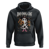 Funny Boohaw Halloween Western Cowboy Ghost Hoodie - Wonder Print Shop