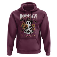 Funny Boohaw Halloween Western Cowboy Ghost Hoodie - Wonder Print Shop