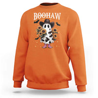 Funny Boohaw Halloween Western Cowboy Ghost Sweatshirt - Wonder Print Shop