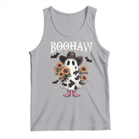 Funny Boohaw Halloween Western Cowboy Ghost Tank Top - Wonder Print Shop