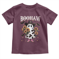 Funny Boohaw Halloween Western Cowboy Ghost Toddler T Shirt - Wonder Print Shop