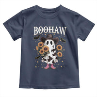 Funny Boohaw Halloween Western Cowboy Ghost Toddler T Shirt - Wonder Print Shop