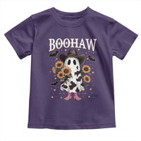 Funny Boohaw Halloween Western Cowboy Ghost Toddler T Shirt - Wonder Print Shop
