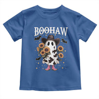Funny Boohaw Halloween Western Cowboy Ghost Toddler T Shirt - Wonder Print Shop