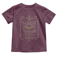 Halloween Salem Witch Toddler T Shirt Salem Medicines Apothecary Potions Tonics Elixirs - Wonder Print Shop