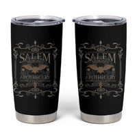 Halloween Salem Witch Tumbler Cup Salem Medicines Apothecary Potions Tonics Elixirs - Wonder Print Shop