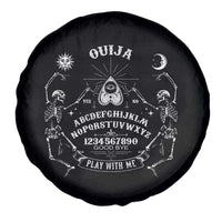 Ouija Board Spirit Board Occult Gothic Skeleton Halloween Pagan Spare Tire Cover - Wonder Print Shop