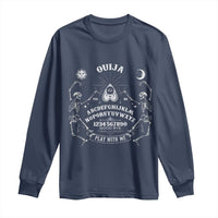 Ouija Board Spirit Board Occult Gothic Skeleton Halloween Pagan Long Sleeve Shirt - Wonder Print Shop