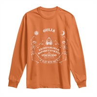 Ouija Board Spirit Board Occult Gothic Skeleton Halloween Pagan Long Sleeve Shirt - Wonder Print Shop