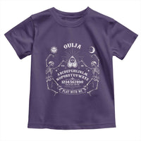 Ouija Board Spirit Board Occult Gothic Skeleton Halloween Pagan Toddler T Shirt - Wonder Print Shop