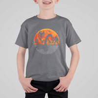 Funny Halloween Cryptid Folklore Bigfoot Alien Mothman T Shirt For Kid - Wonder Print Shop