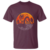 Funny Halloween Cryptid Folklore Bigfoot Alien Mothman T Shirt - Wonder Print Shop
