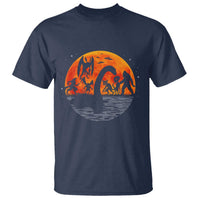 Funny Halloween Cryptid Folklore Bigfoot Alien Mothman T Shirt - Wonder Print Shop