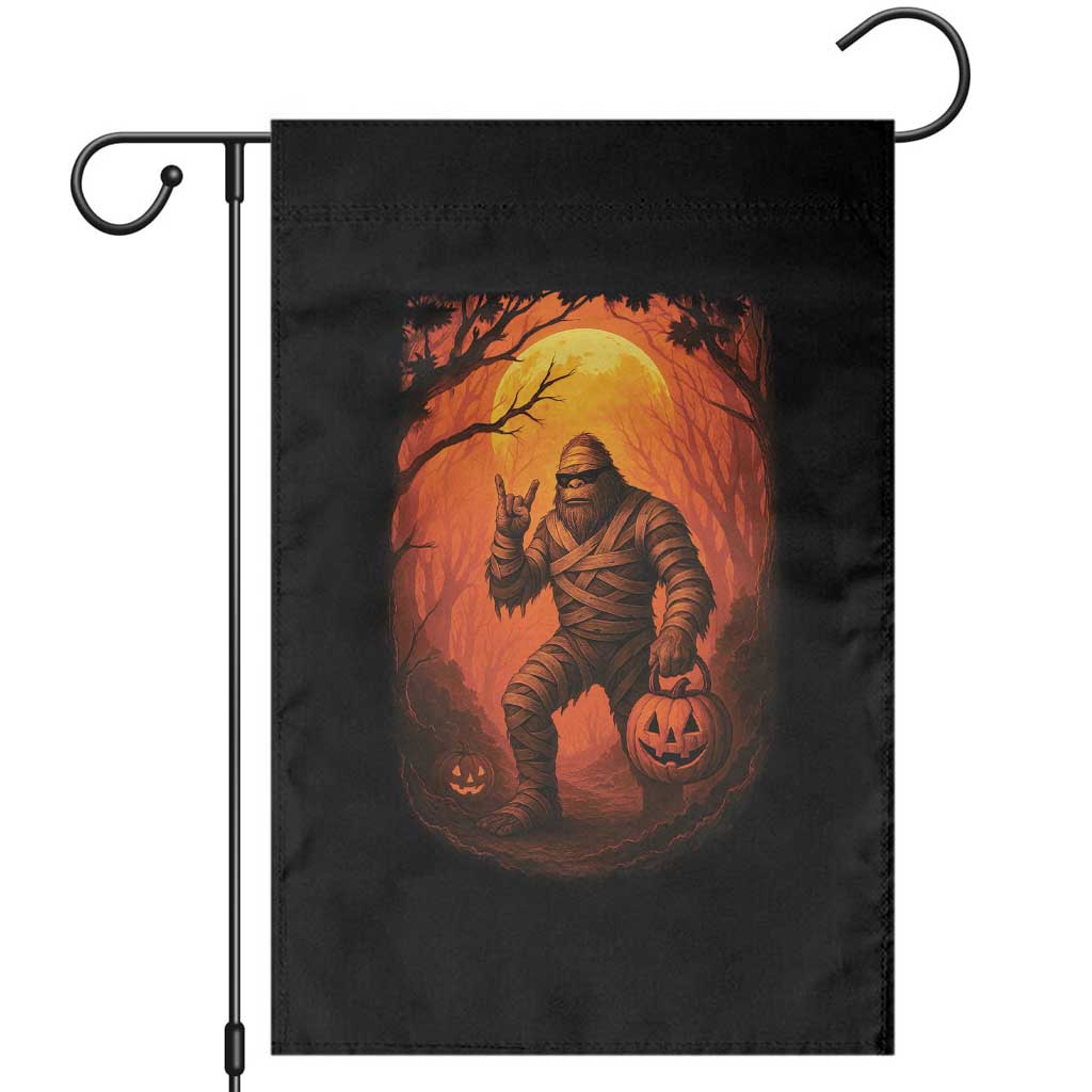 Funny Halloween Bigfoot Scary Spooky Cryptid Sasquatch Garden Flag - Wonder Print Shop