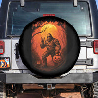 Funny Halloween Bigfoot Scary Spooky Cryptid Sasquatch Spare Tire Cover - Wonder Print Shop
