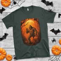 Funny Halloween Bigfoot Scary Spooky Cryptid Sasquatch T Shirt - Wonder Print Shop