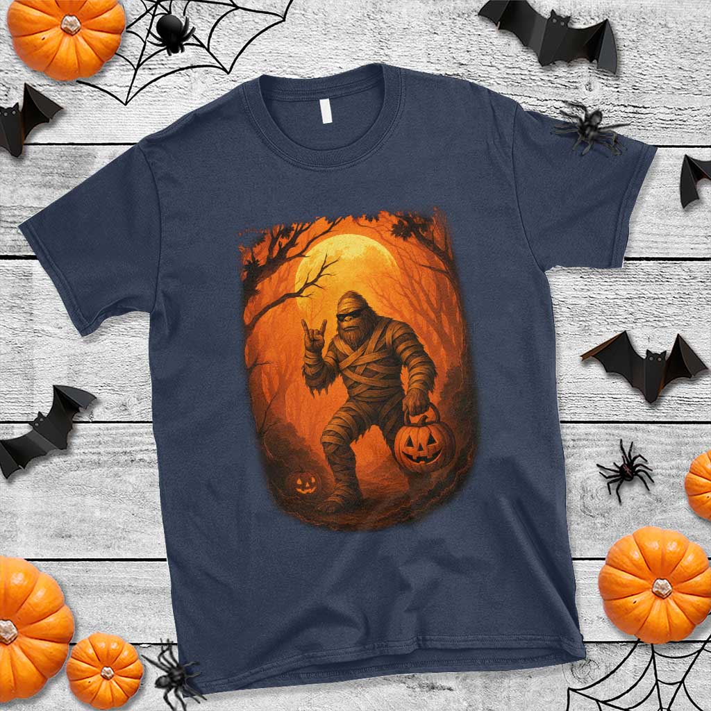 Funny Halloween Bigfoot Scary Spooky Cryptid Sasquatch T Shirt - Wonder Print Shop