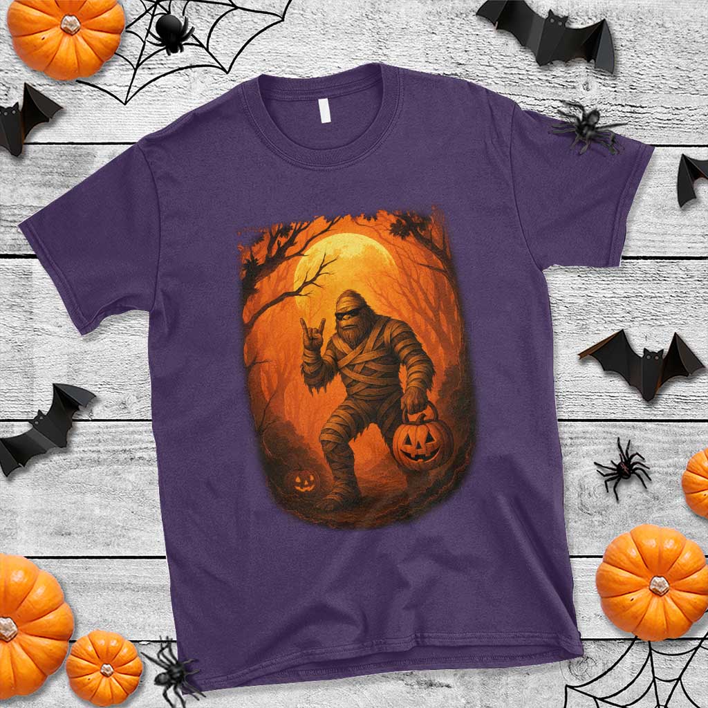 Funny Halloween Bigfoot Scary Spooky Cryptid Sasquatch T Shirt - Wonder Print Shop
