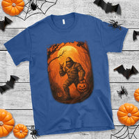 Funny Halloween Bigfoot Scary Spooky Cryptid Sasquatch T Shirt - Wonder Print Shop