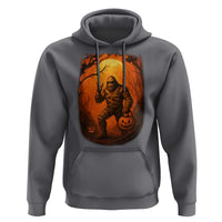 Funny Halloween Bigfoot Scary Spooky Cryptid Sasquatch Hoodie - Wonder Print Shop