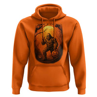 Funny Halloween Bigfoot Scary Spooky Cryptid Sasquatch Hoodie - Wonder Print Shop