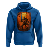 Funny Halloween Bigfoot Scary Spooky Cryptid Sasquatch Hoodie - Wonder Print Shop