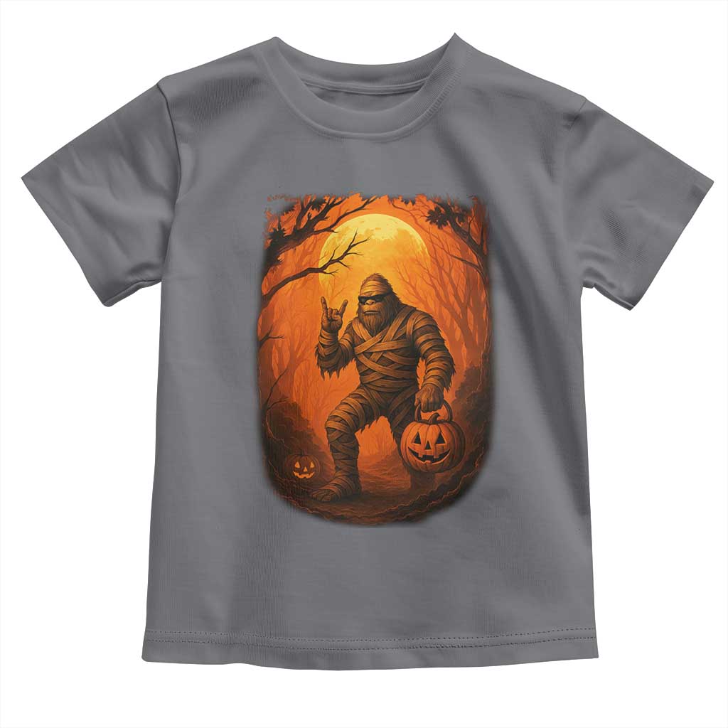 Funny Halloween Bigfoot Scary Spooky Cryptid Sasquatch Toddler T Shirt - Wonder Print Shop