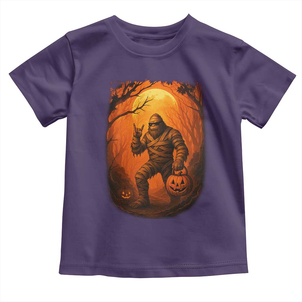 Funny Halloween Bigfoot Scary Spooky Cryptid Sasquatch Toddler T Shirt - Wonder Print Shop