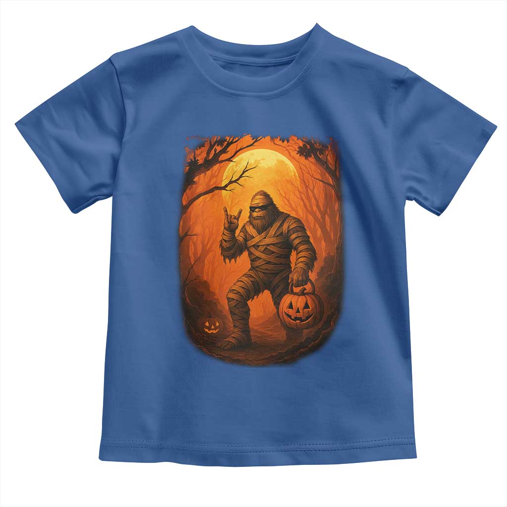 Funny Halloween Bigfoot Scary Spooky Cryptid Sasquatch Toddler T Shirt - Wonder Print Shop