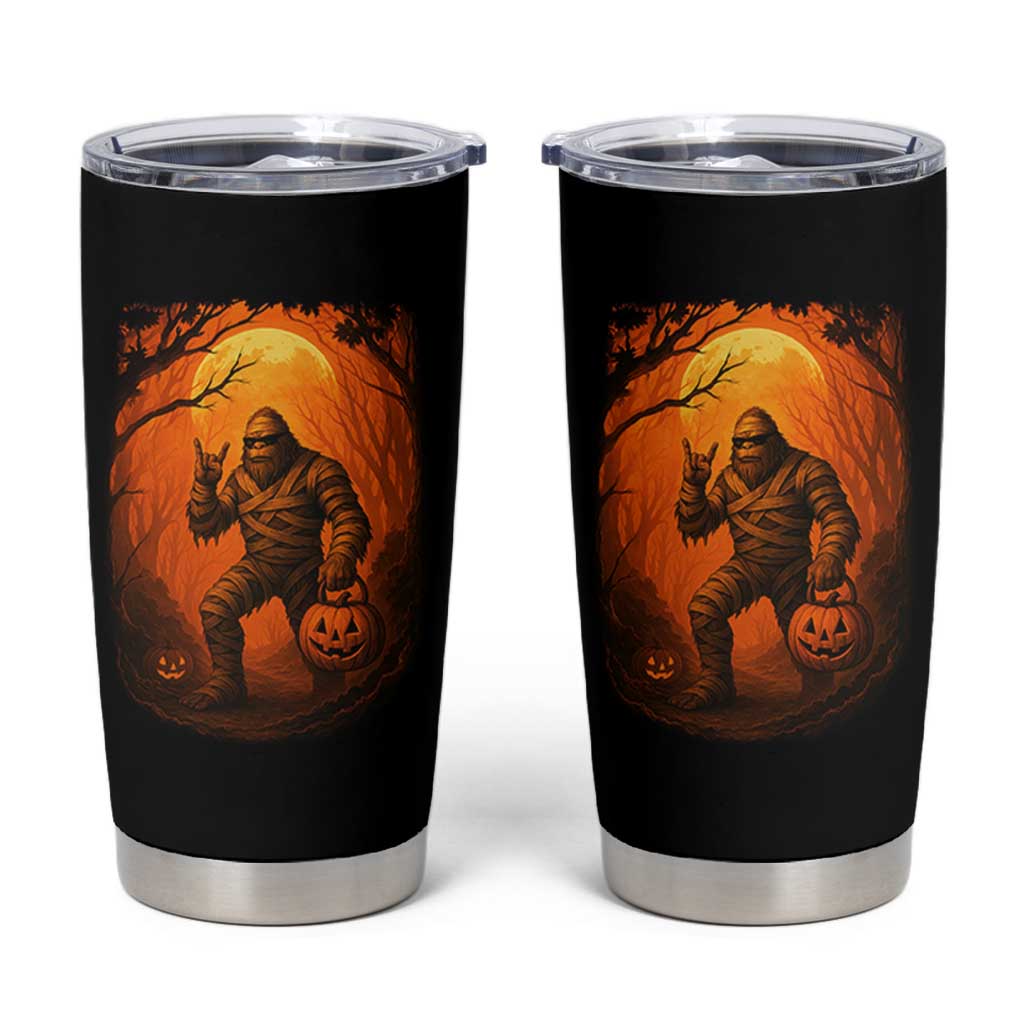 Funny Halloween Bigfoot Scary Spooky Cryptid Sasquatch Tumbler Cup - Wonder Print Shop