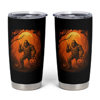 Funny Halloween Bigfoot Scary Spooky Cryptid Sasquatch Tumbler Cup - Wonder Print Shop