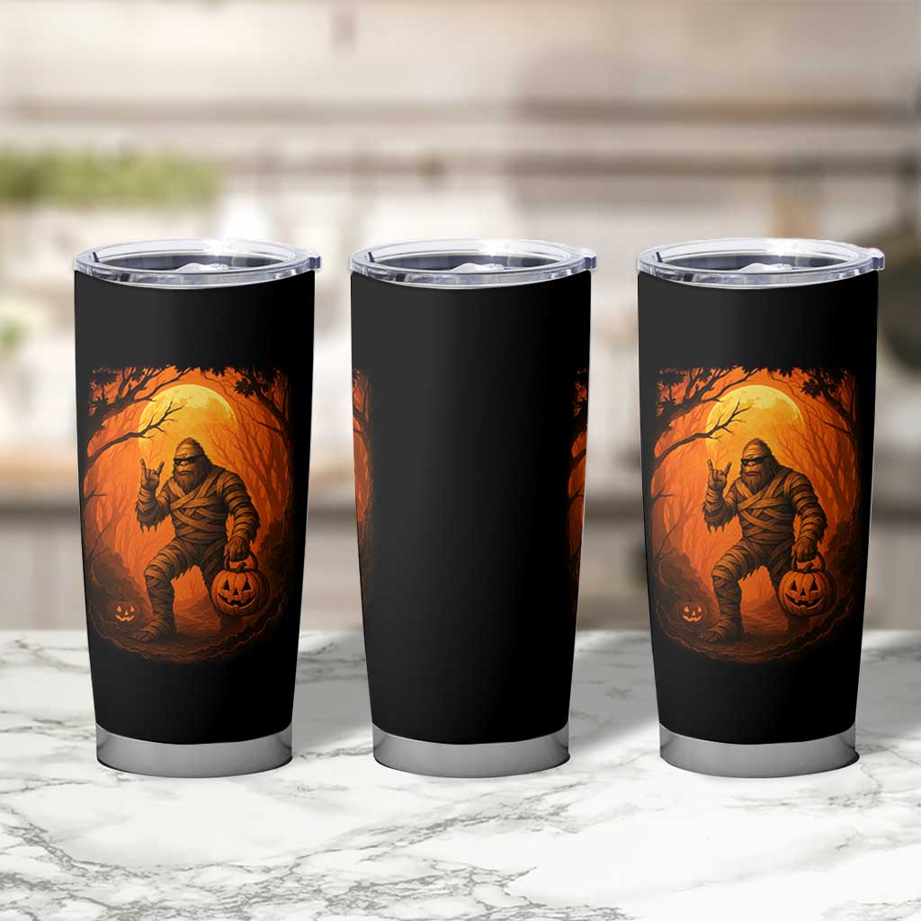Funny Halloween Bigfoot Scary Spooky Cryptid Sasquatch Tumbler Cup - Wonder Print Shop