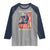 Funny Even Jesus Had A Fish Story Raglan Shirt Fisherman Christian Fishing - Wonder Print Shop