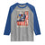 Funny Even Jesus Had A Fish Story Raglan Shirt Fisherman Christian Fishing - Wonder Print Shop