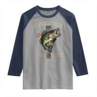 Even Jesus Had A Fish Story Raglan Shirt Funny Fishermen Christian Cross - Wonder Print Shop