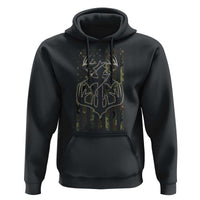 Faith Fishing Hunting Camo US Flag Cross With Hook Christian Hoodie - Wonder Print Shop