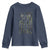 Faith Fishing Hunting Camo US Flag Cross With Hook Christian Youth Sweatshirt - Wonder Print Shop
