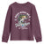 Jesus Made Me A Fisherman I Catch He Cleans Youth Sweatshirt Christian Fisher - Wonder Print Shop