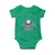 Funny Fishing Lover Baby Onesie Pirate Skull Fishing Hook Compass - Wonder Print Shop
