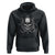 Funny Fishing Lover Hoodie Pirate Skull Fishing Hook Compass - Wonder Print Shop