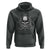 Funny Fishing Lover Hoodie Pirate Skull Fishing Hook Compass - Wonder Print Shop
